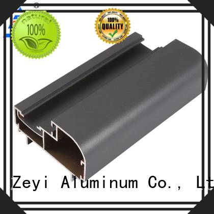 Zeyi powder aluminium shop front extrusions manufacturers for home
