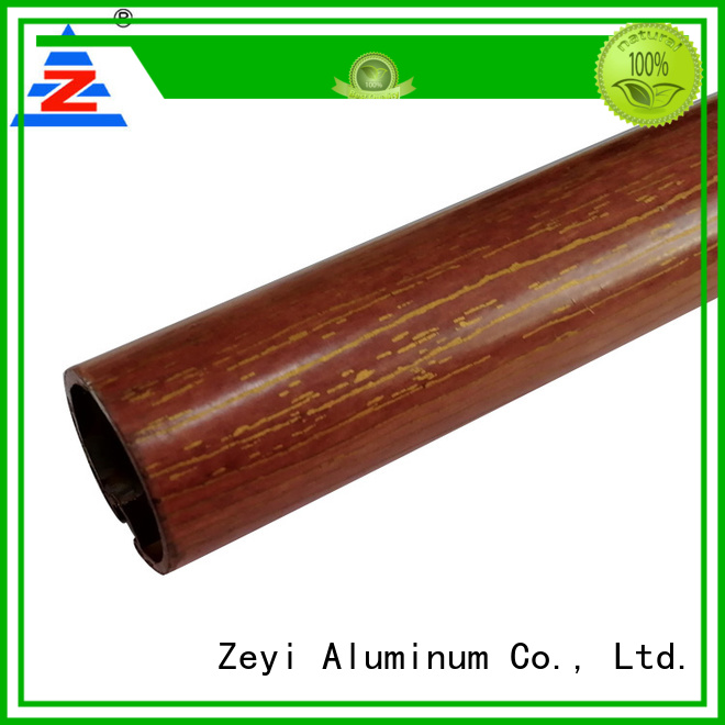 Zeyi Best black metal curtain pole factory for decorate