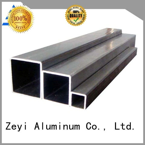 Custom extruded aluminum tube pipe manufacturers for home