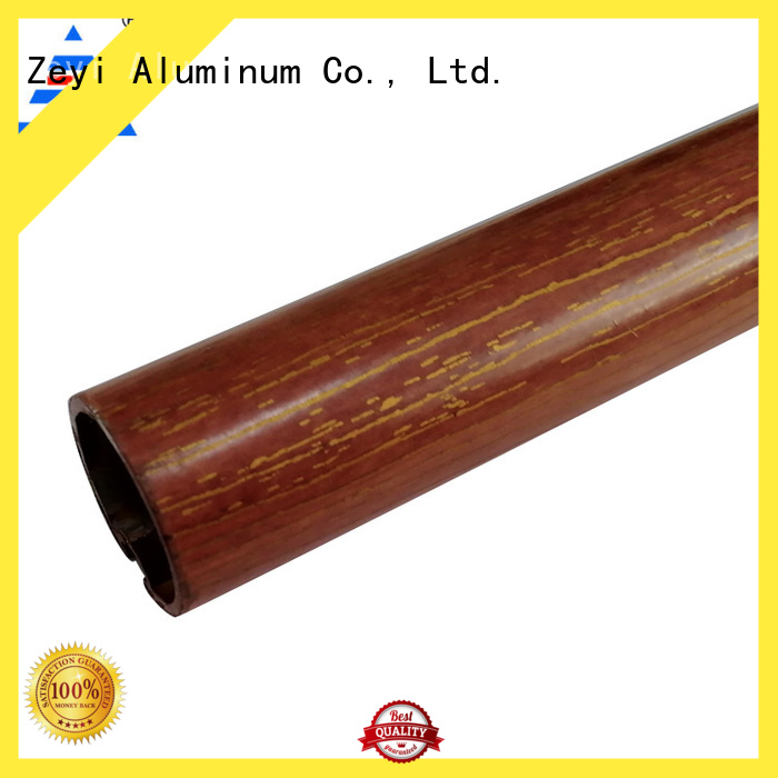 Zeyi profiles double curtain rod curtains suppliers for decorate