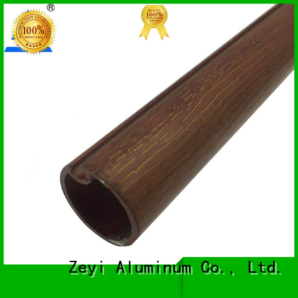 Zeyi curtain brushed curtain rod manufacturers for architecture