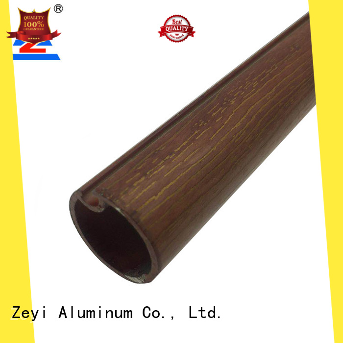 Zeyi quality aluminum shower curtain rod for business for home