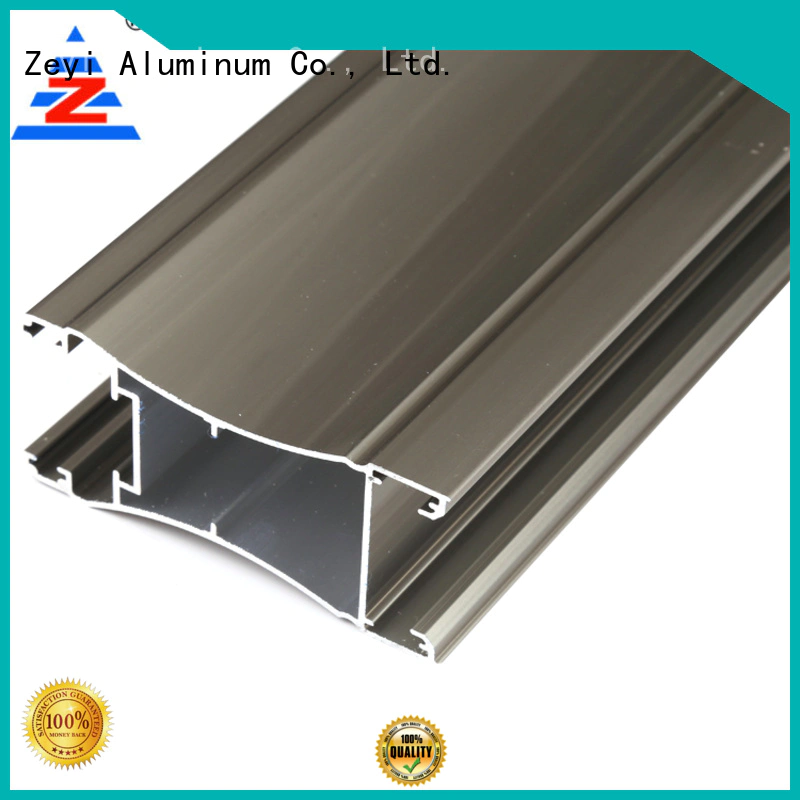 Zeyi extrusions aluminum profile shutter factory for industrial