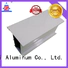 Zeyi Custom c section aluminium extrusion for business for industrial