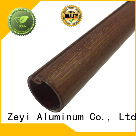 Zeyi aluminum extendable double curtain pole for business for decorate