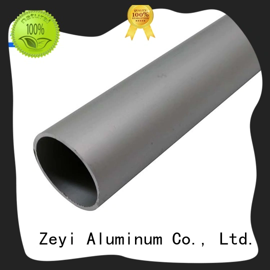 Zeyi anodized 1 inch od aluminum pipe supply for decorate
