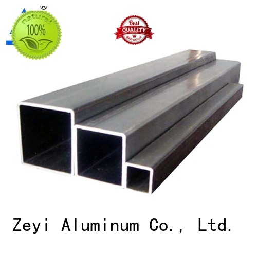 Zeyi anodized 3 x 3 aluminum square tube suppliers for decorate