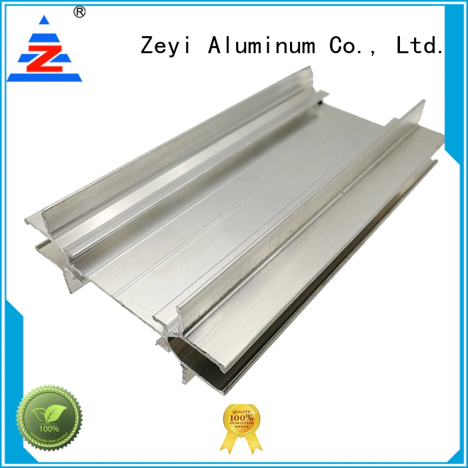 Zeyi glass aluminium frame glass wall company for decorate