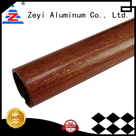 Zeyi rod curtain aluminium railing supply for architecture