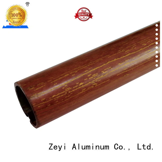 Zeyi wood metal curtain rail company for industrial