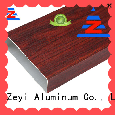 Zeyi white aluminium profile slider supply for architecture
