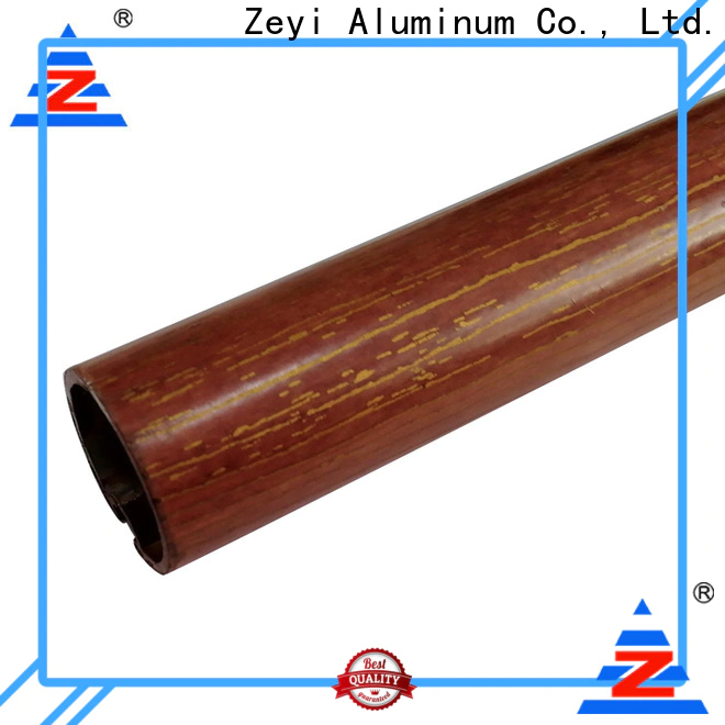 Zeyi track thin wooden curtain pole for business for home