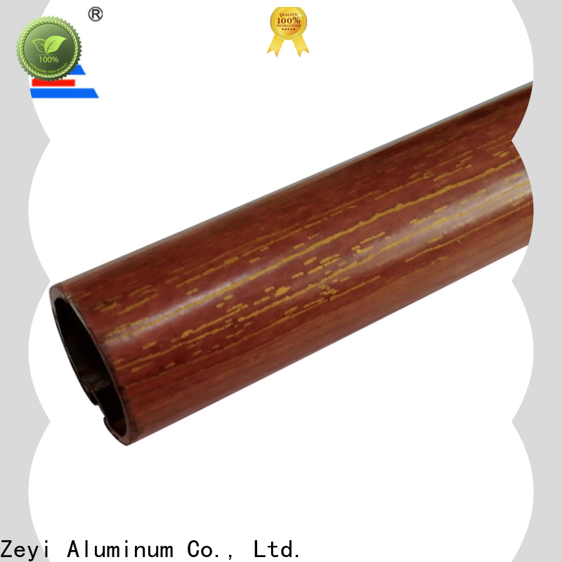 Zeyi wood door curtain pole manufacturers for decorate