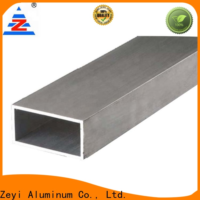 Custom thick wall aluminum pipe tube company for architecture