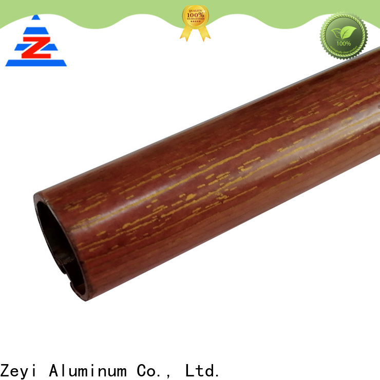 Custom metal double curtain pole pole for business for architecture