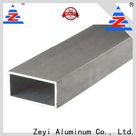 Zeyi shape 2 x 8 aluminum tube company for decorate