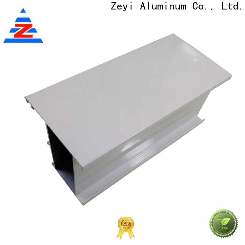 Zeyi sliding aluminium box section sizes factory for industrial