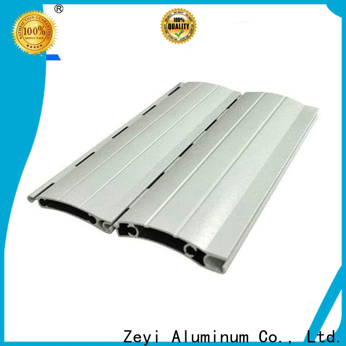 Zeyi quality rolling door aluminium supply for decorate