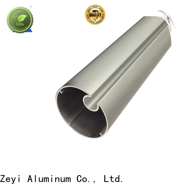 Zeyi curtain metal double curtain pole factory for architecture