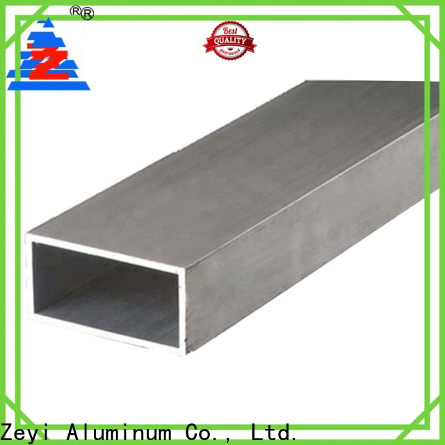 Zeyi shape aluminum square tubing prices company for home