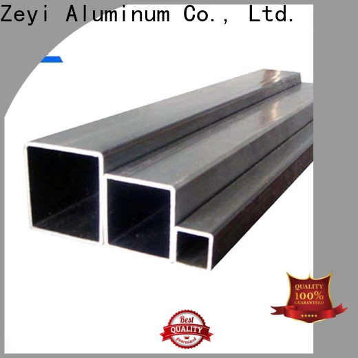 Zeyi extrusion aluminum tubular sizes suppliers for industrial