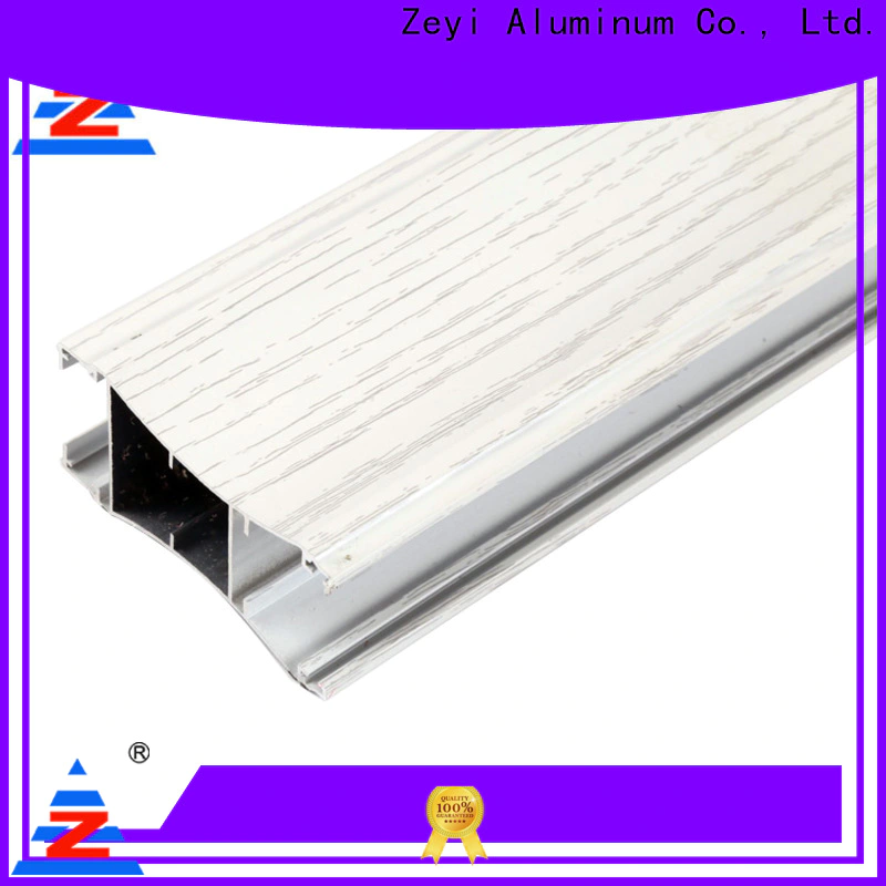 Zeyi aluminium wardrobe door track systems company for industrial