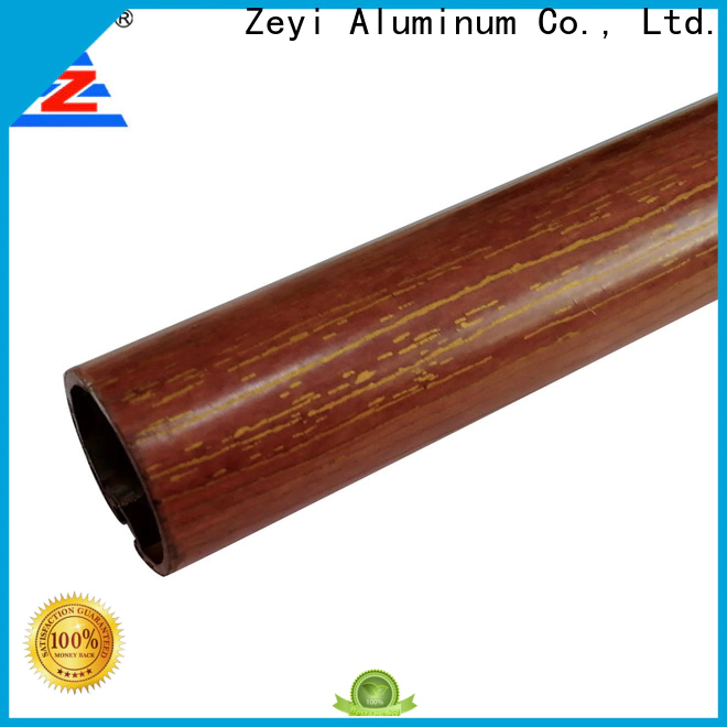 Zeyi rod non adjustable curtain rods suppliers for industrial