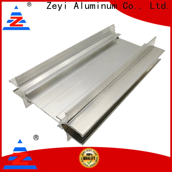 Zeyi extrusions shower screen aluminium extrusions company for industrial