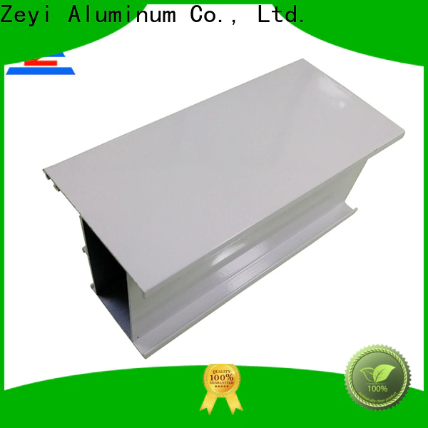 Zeyi electrophoresis aluminium profile glass shutters company for decorate