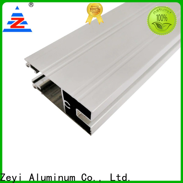 New aluminium sliding channel coating supply for architecture