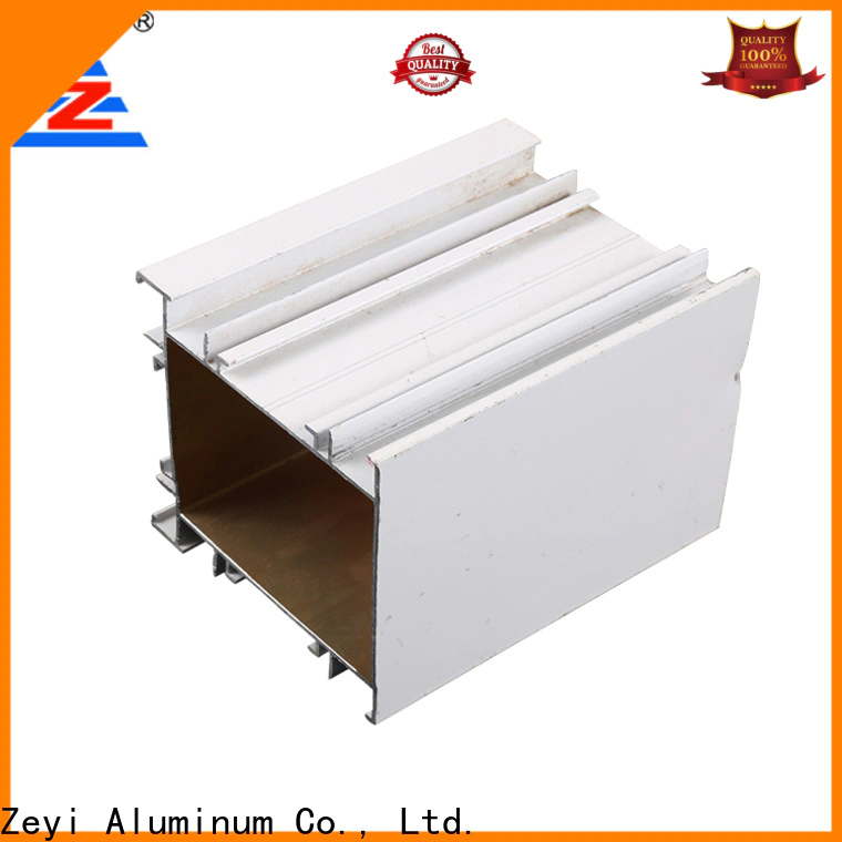Zeyi color aluminium sliding door extrusions supply for industrial