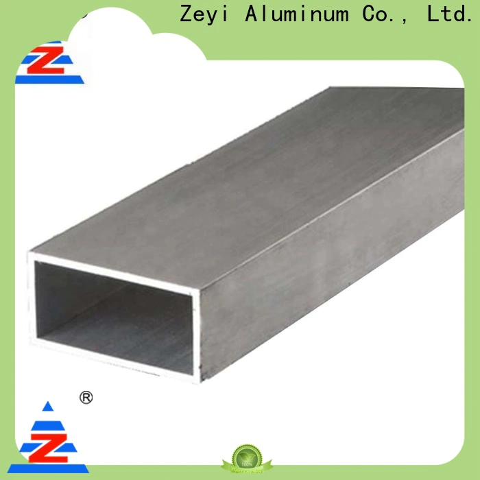 Zeyi tube aluminum square tubing prices company for industrial