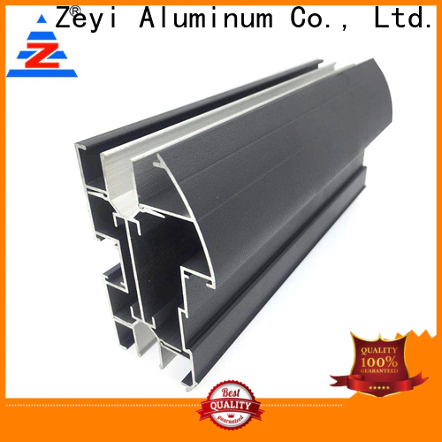 New window aluminium profile black for business for industrial