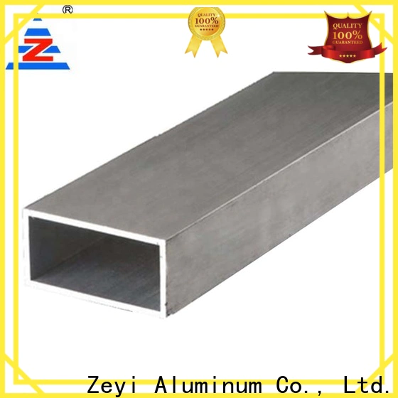 Zeyi extrusion aluminum square pipe and fittings suppliers for home