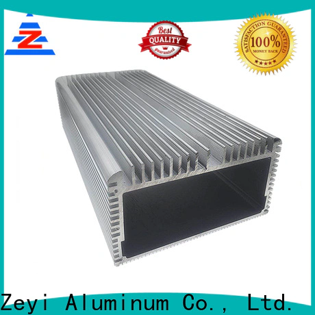 Zeyi industry curved aluminium extrusion factory for home